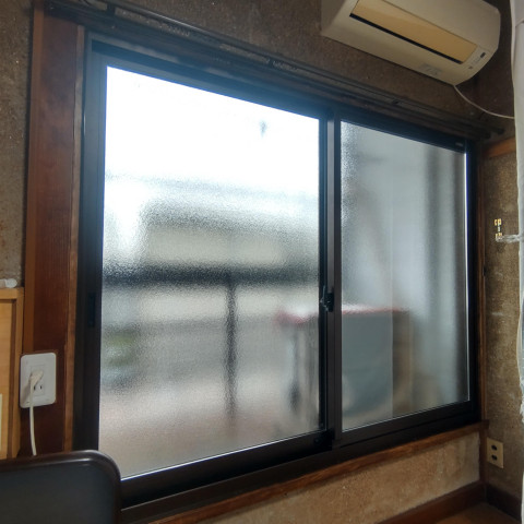 【木製窓を交換】木製の窓を複層ガラスのアルミサッシへリフォーム